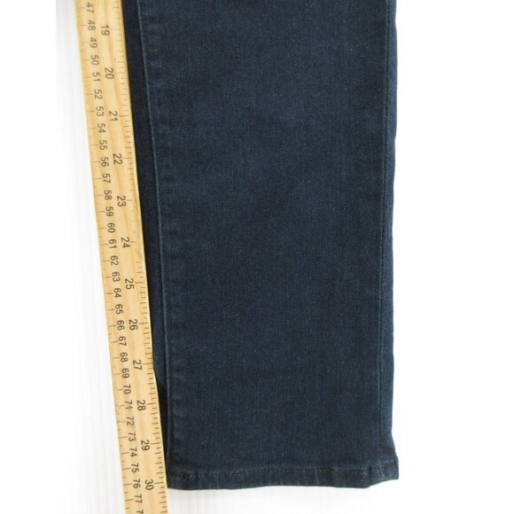 Eddie Bauer Jeans 8 Slightly Curvy Slim Straight High Rise Tencel NEW - Picture 8 of 14